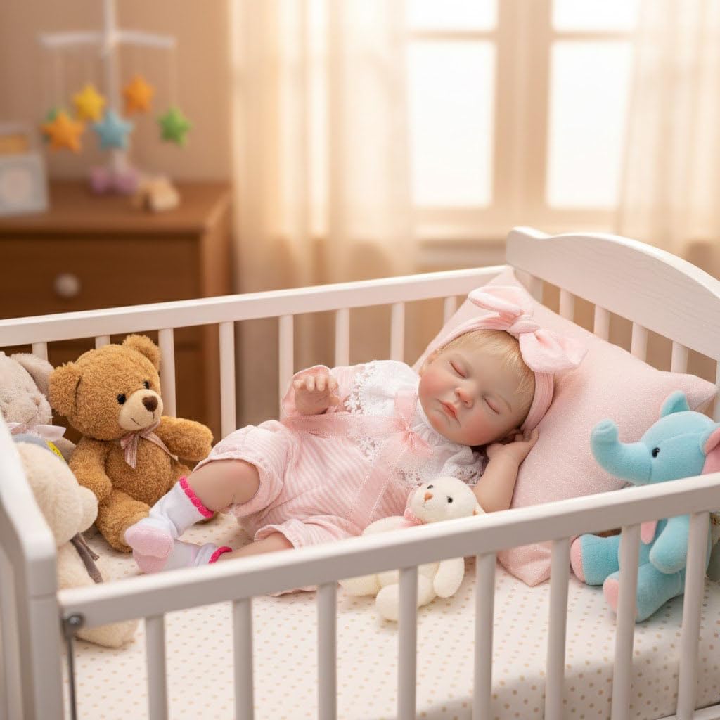 Amazon | Cloveray 赤ちゃん人形 22インチかわいいリボーンドール